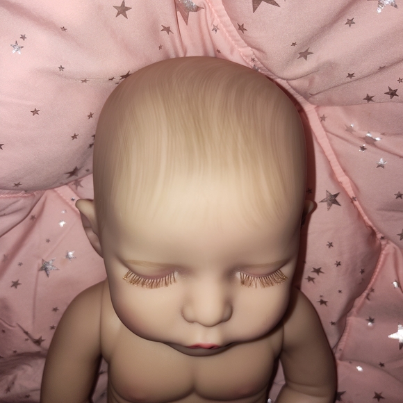 Reborn Baby Doll with Pink Accessories - Picture 5 of 12